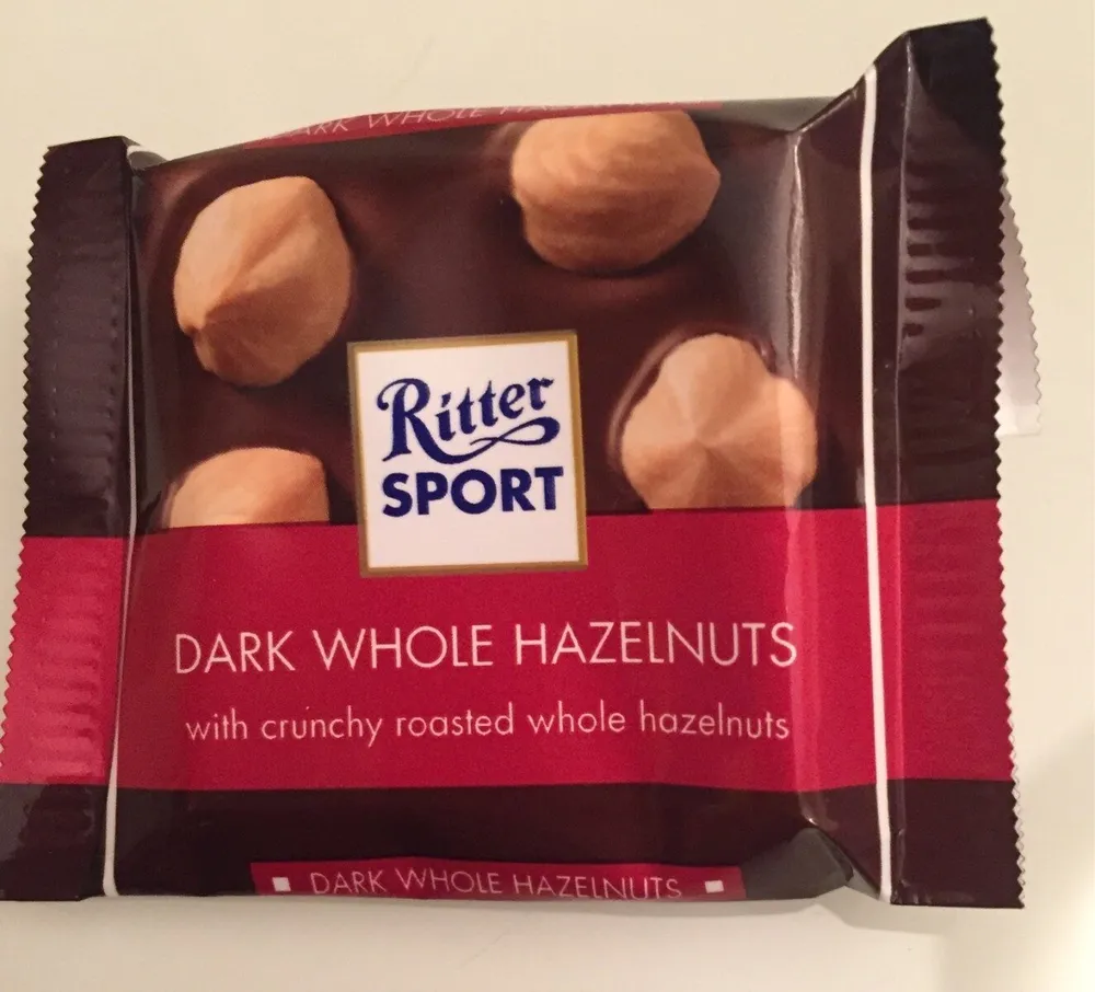 Ritter sport hazelnuts