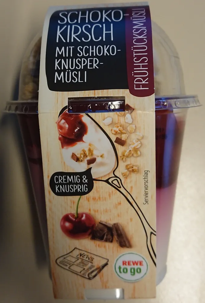 Frühstücksmüsli - Schoko-Kirsch