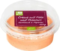 Creme m. Feta u. Manouri Knob. u. P