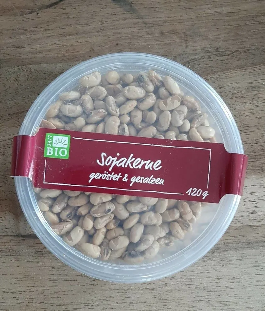 Sojakerne geröstet & gesalzen