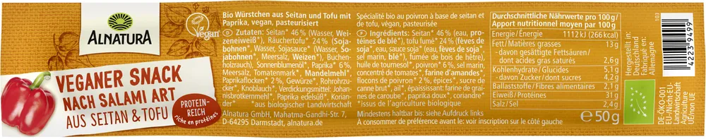 Veggie Salami