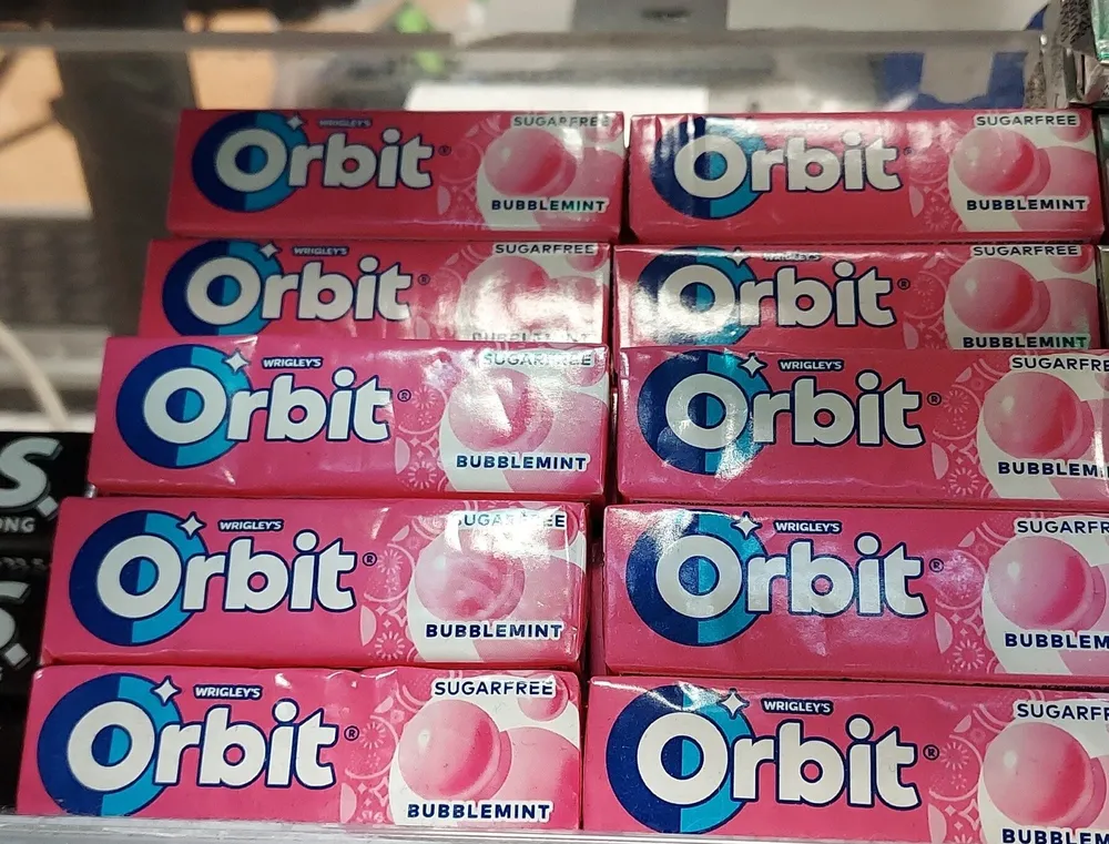 Orbit bubblemint x10 14g Sugar Free