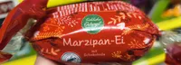 Marzipan-Ei mit Schokolade