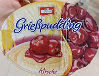 Grießpudding Kirsche