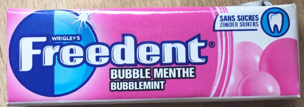 Chewing gum Bubble Menthe