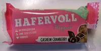 Hafervoll Flapjack Cashew Cranberry 42270508 Gebackener Müsliriegel  mit Cashewkernen und Cranberries