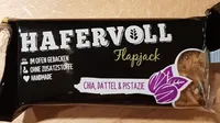 Hafervoll Flapjack - Chia, Dattel & Pistazie