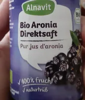 Pur jus d'aronia