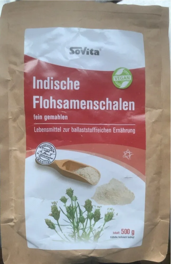 cuticula di psyllium macinata