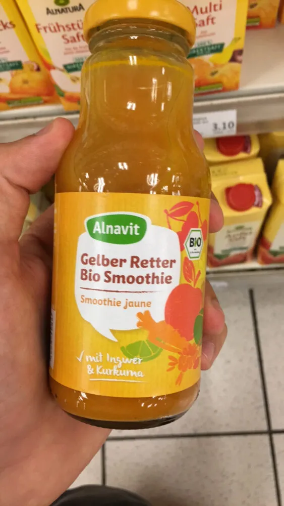 Smoothie jaune Bio