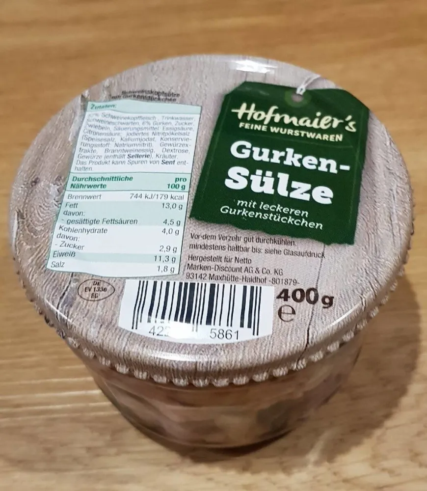 Gurken Sülze