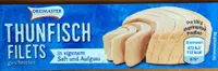 Thunfisch Filets geschnitten