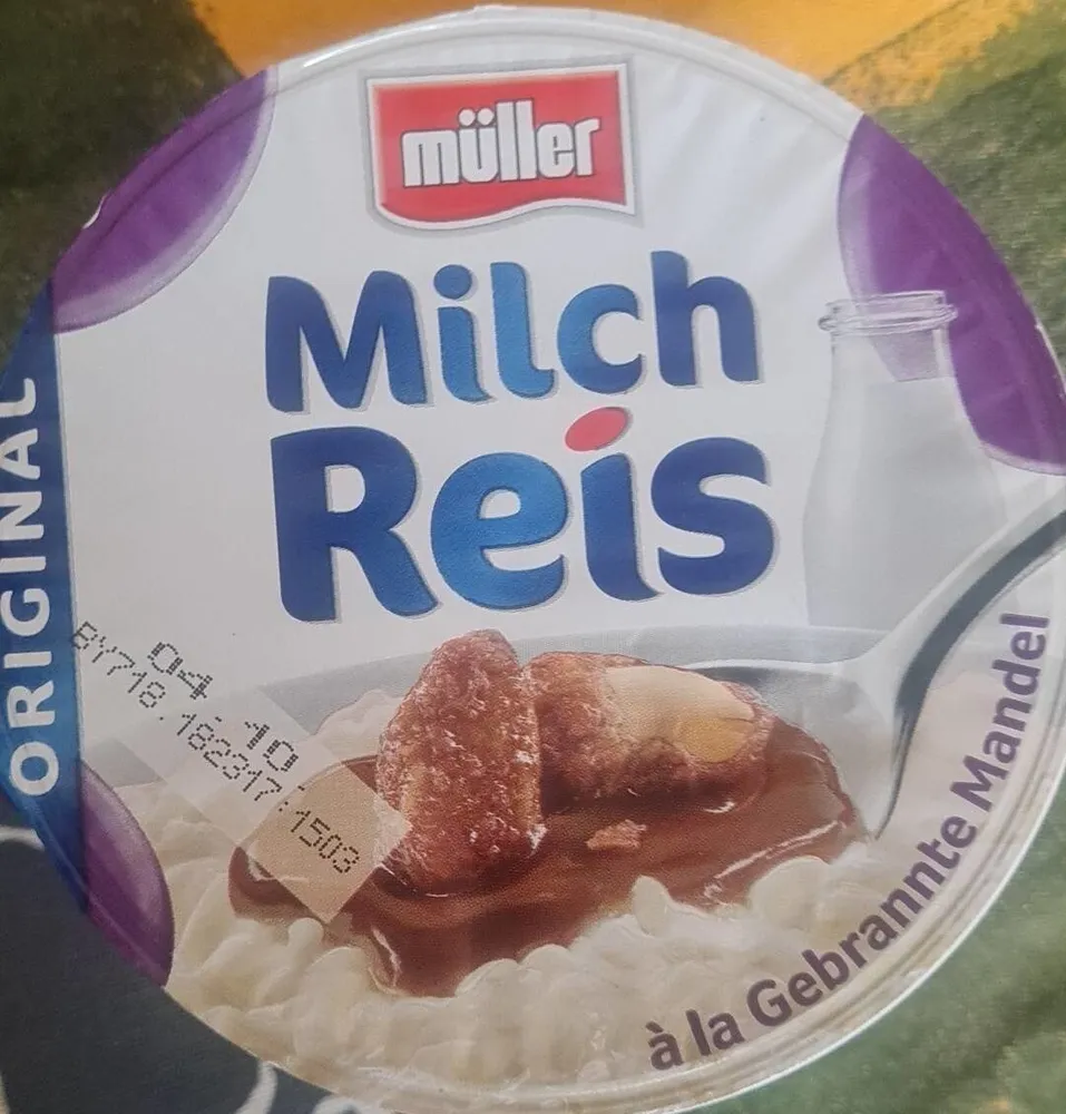 Milch Reis