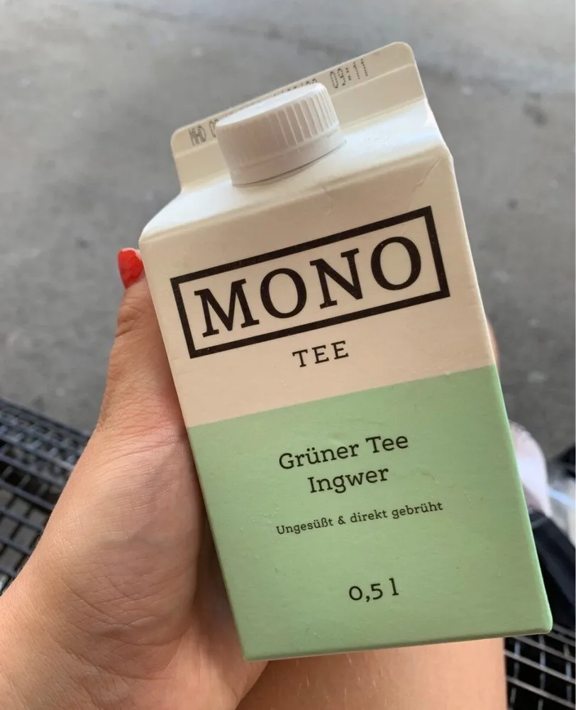 Grüner tee Ingwer