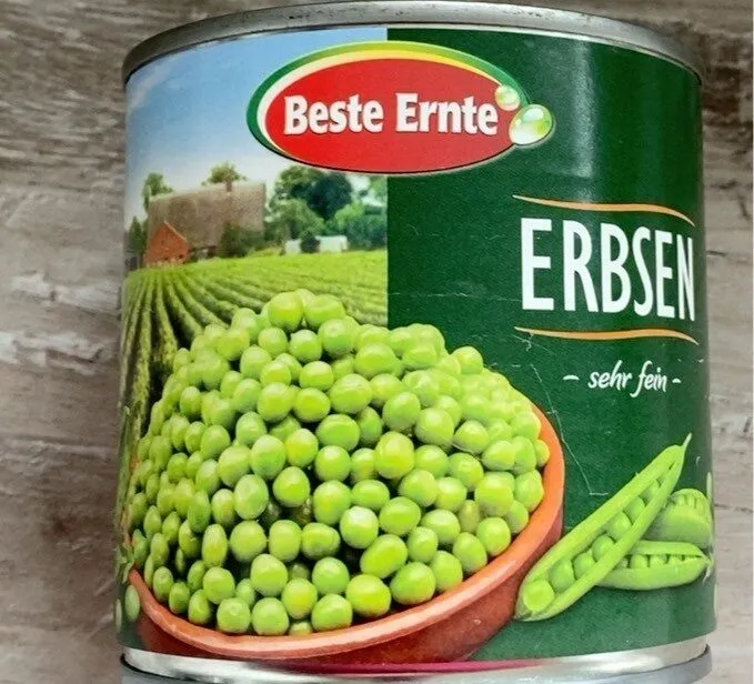 Erbsen ~ sehr fein