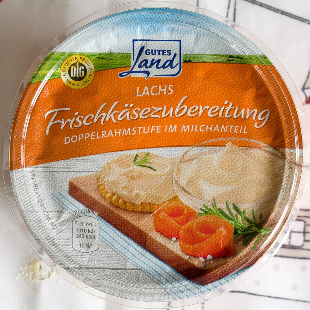 Lachs Frischkäsezubereitung