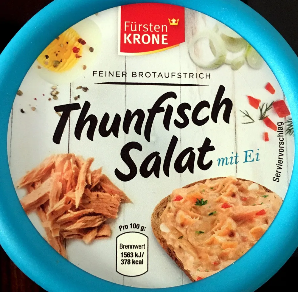 Thunfisch Salat mit Ei