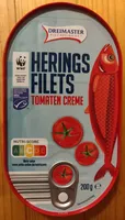 Heringsfilets Tomatencreme