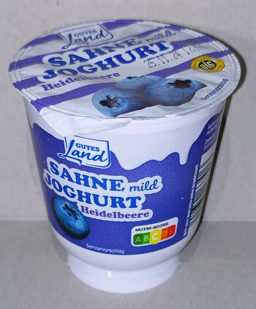 Sahnejoghurt mild - Heidelbeere