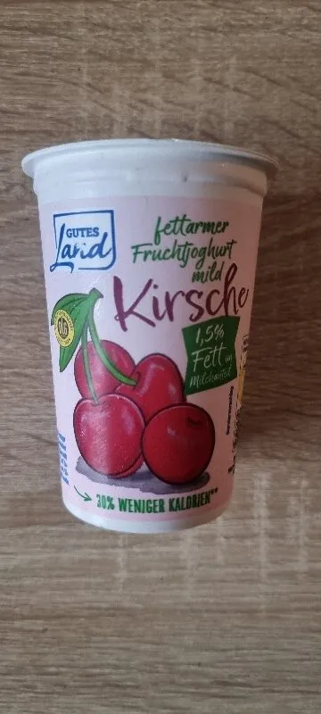 Fettarmer Fruchtjoghurt mild Kirsche