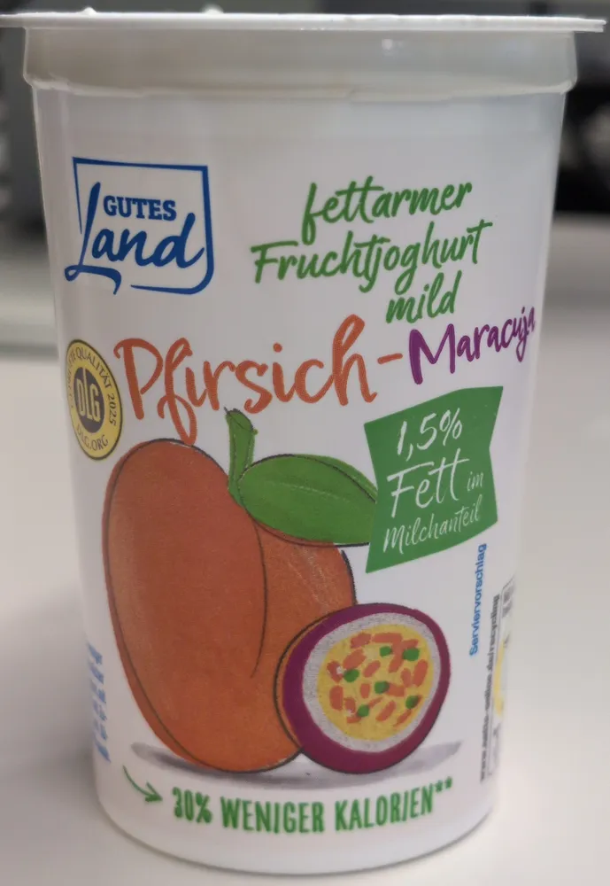 Fettarmer Fruchtjoghurt