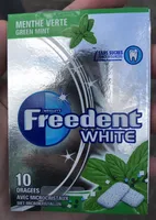 Freedent White Menthe Verte