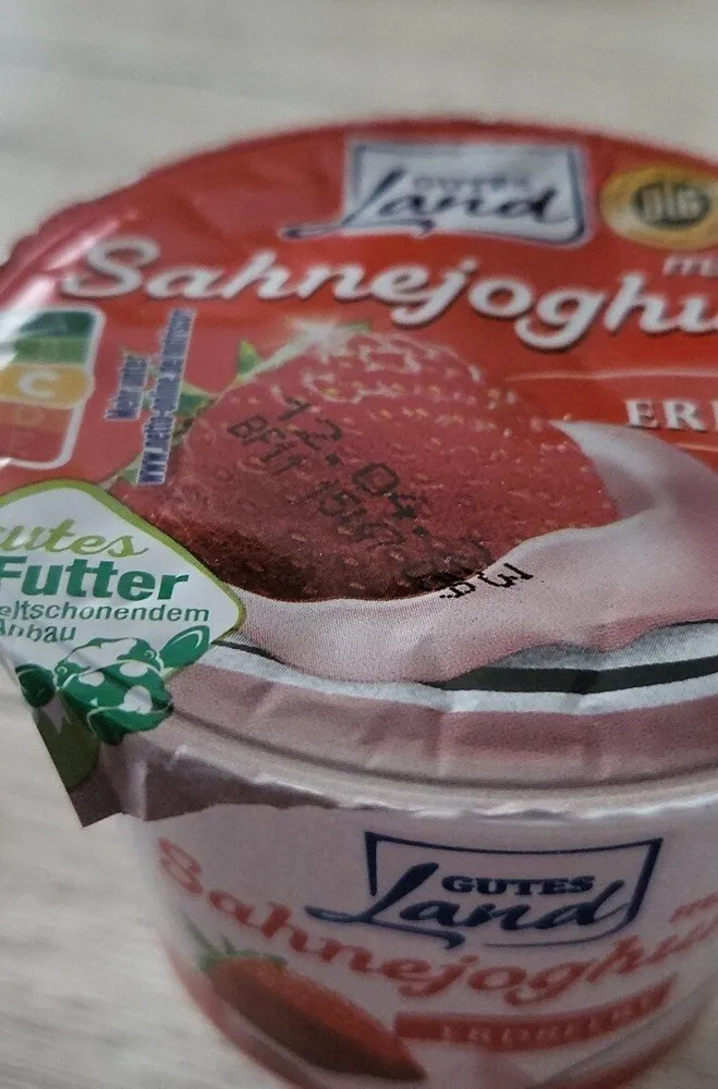 Sahnejoghurt mild Erdbeere