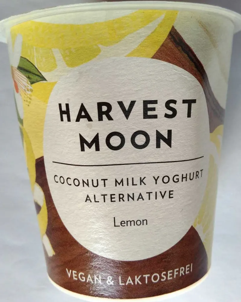 Coconut Milk Yoghurt Alternative Lemon
