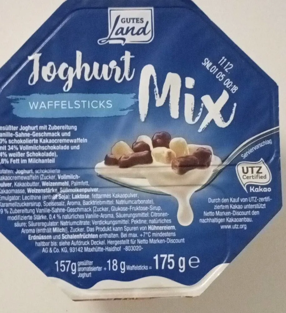 Joghurt Mix Waffelsticks