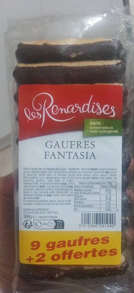 Gaufres fantasia