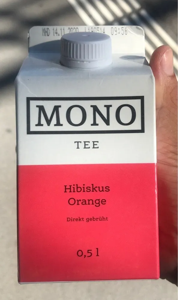 MONO Tee Hibiskus Orange