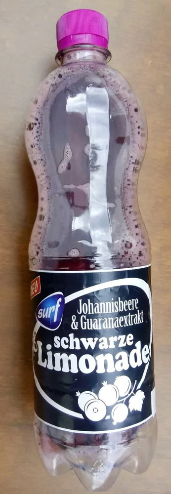 schwarze Limonade Johannisbeere & Guaranaextrakt
