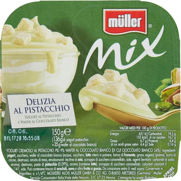 Mix delizia al pistacchio