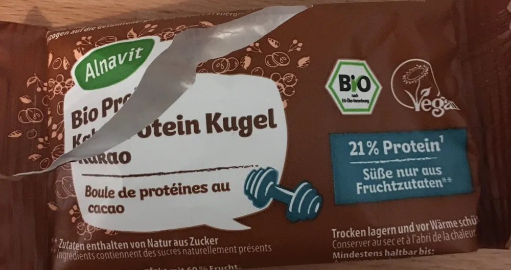 Bio protein kugel cacao