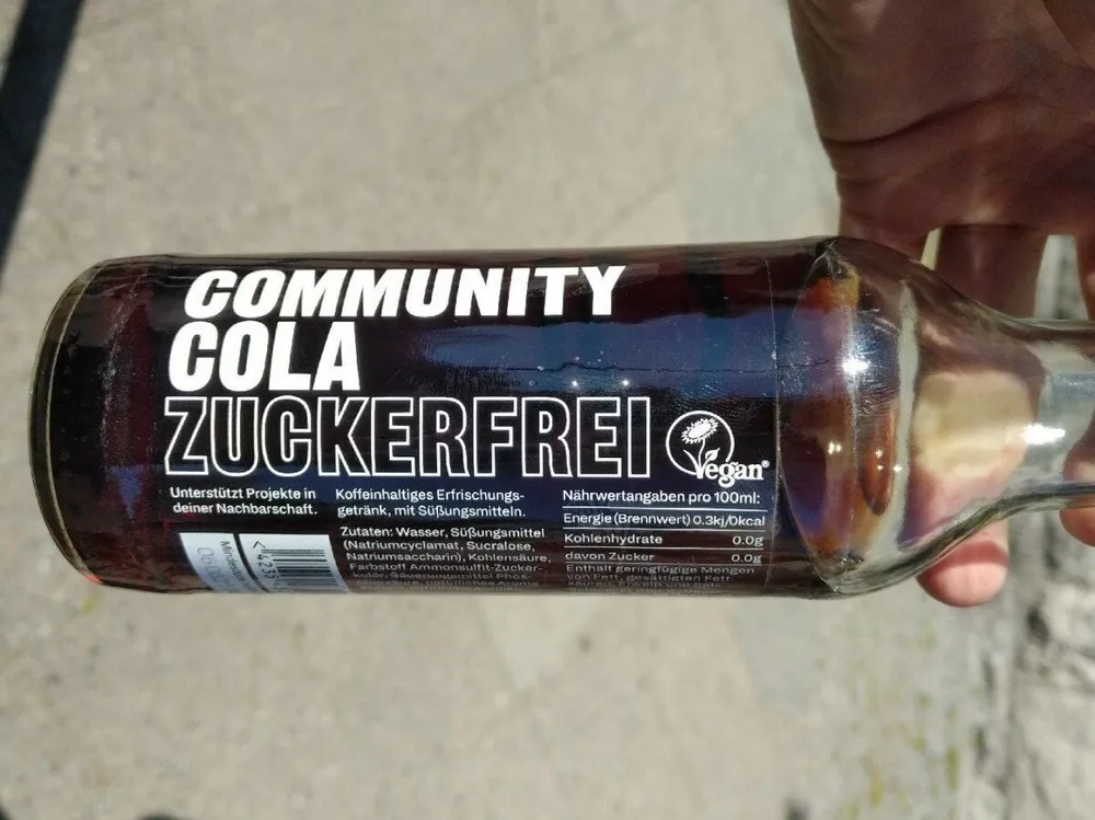 Community Cola Zuckerfrei