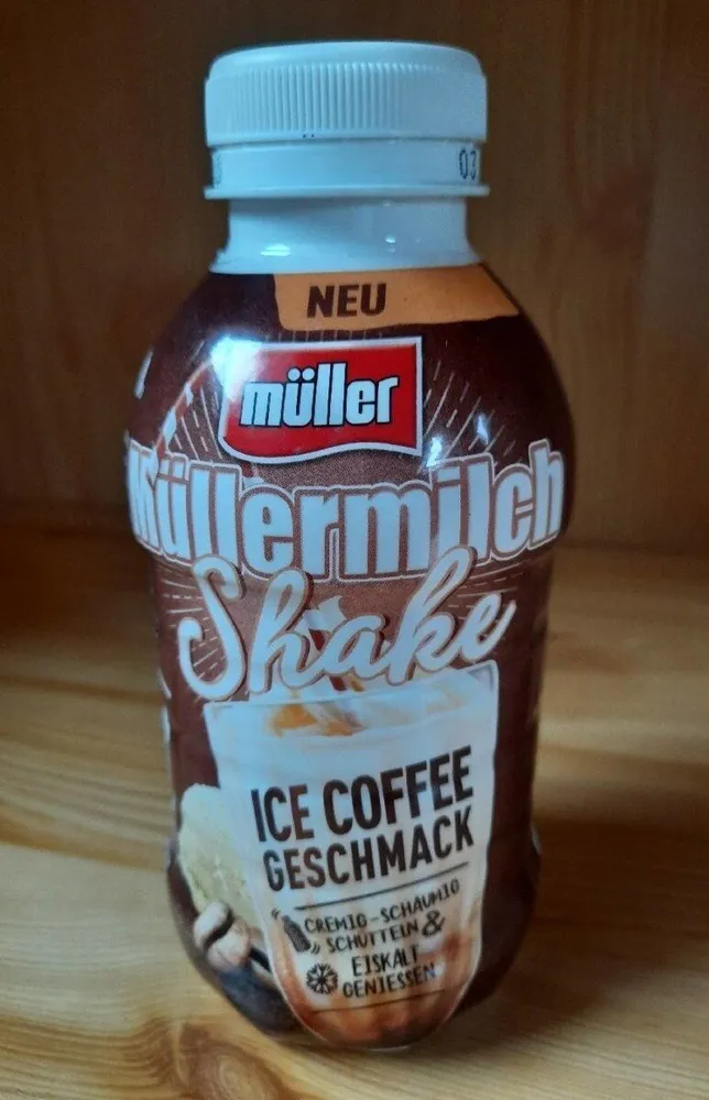 Müllermilch Shake ICE Coffe Geschmack