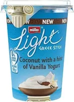 Light Greek Style Coconut with a Hint of Vanilla Big Pot Yogurt