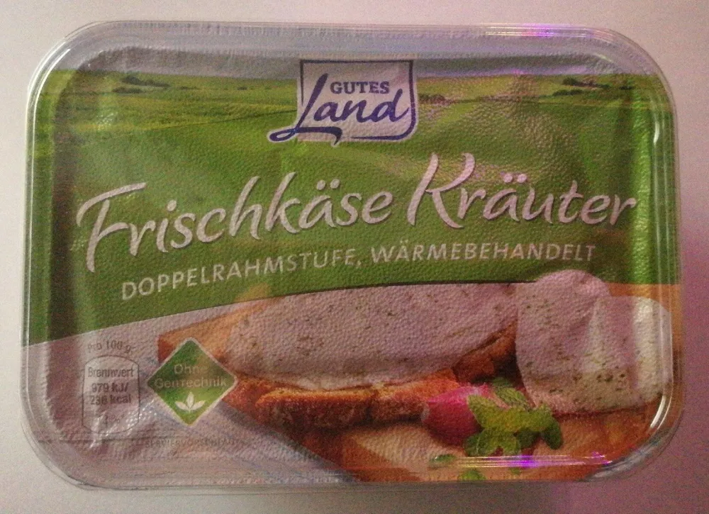 Frischkäse Kräuter (Doppelrahmstufe, Wärmebehandelt)