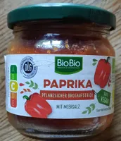 Paprika Pflanzlicher Brotaufstrich
