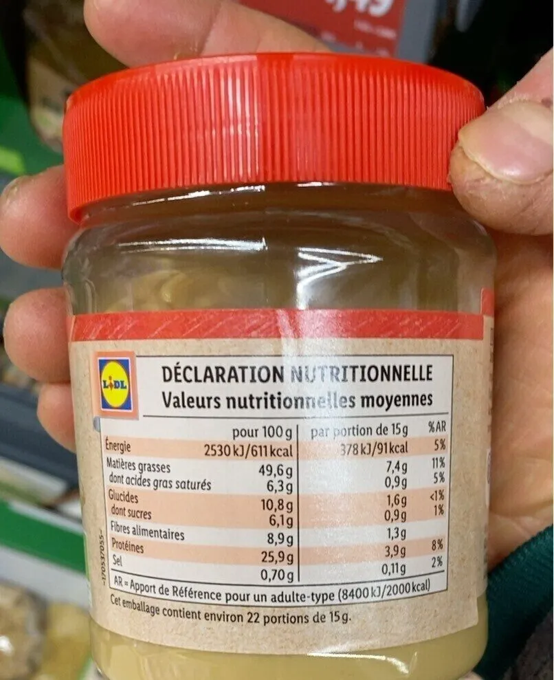 Beurre de cacahuète