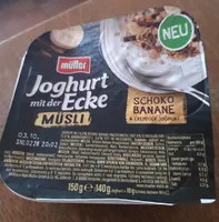 Joghurt mit der Ecke Müsli Schoko&Banane