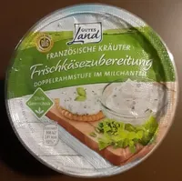 Französische Kräuter Frischkäsezubereitung