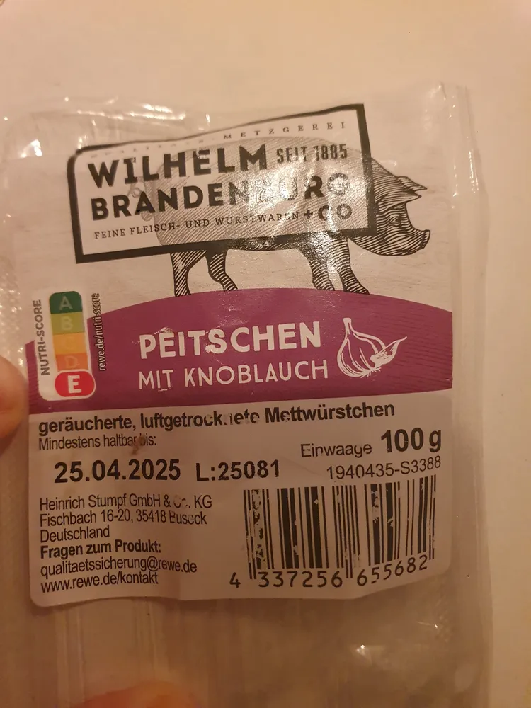 PEITSCHEN MIT KNOBLAUCH