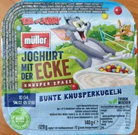 Joghurt mit der Ecke Tom und Jerry Knusper Spass