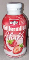 Müllermilch Shake - Sunny-Strawberry-Geschmack