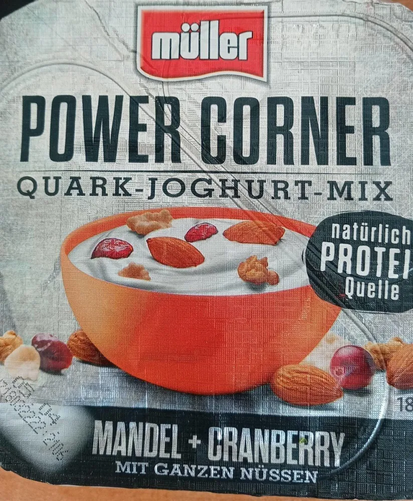 Power Corner Quark Joghurt mix