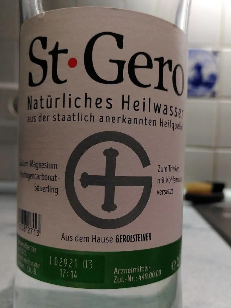 St. Gero Natürliches Heilwasser
