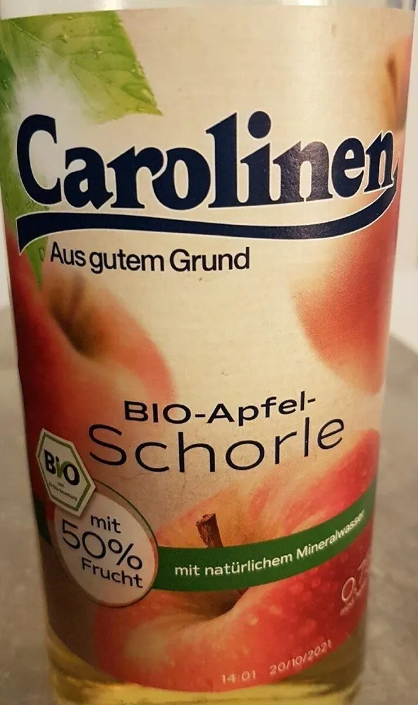 Bio-Apfel-Schorle
