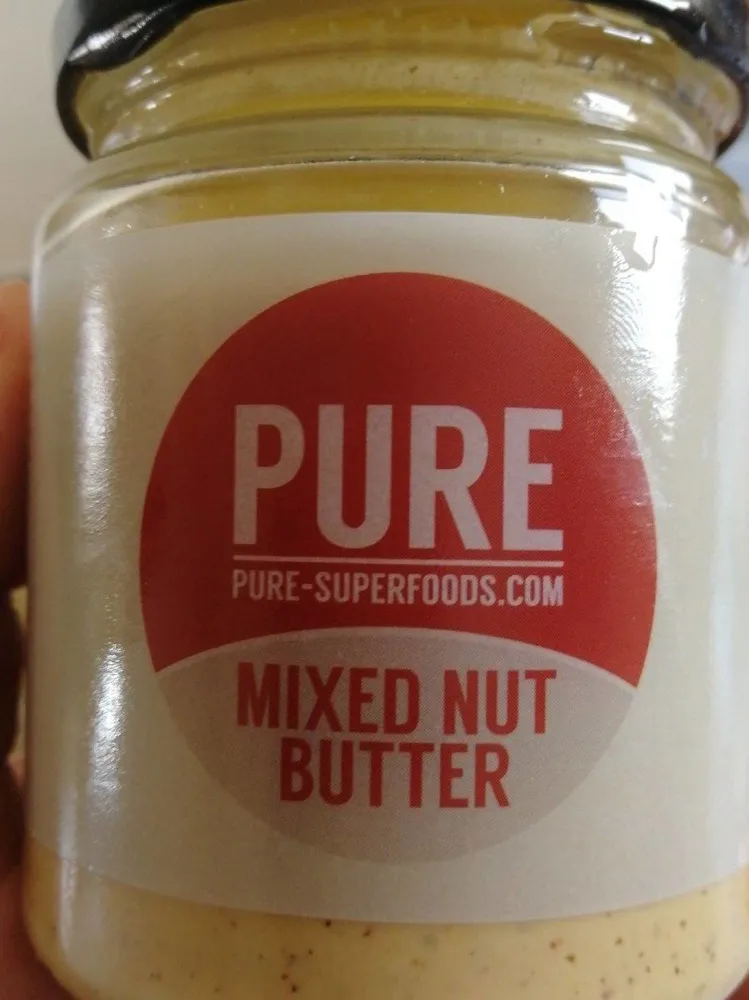 Acides Gras Pure Natural Organic Mixed Nut Butter (250G)