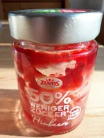 50 % weniger zucker himbeere